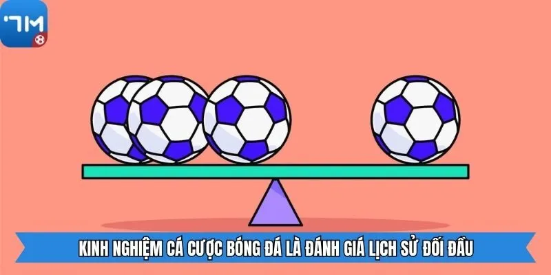 Kinh nghiệm cá cược bóng đá là đánh giá lịch sử đối đầu